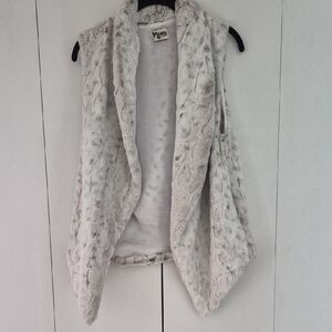 Show Me Your MuMu Cream Faux Fur Vest
